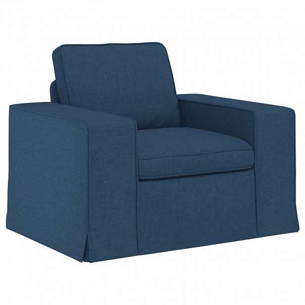 vidaXL Pohovka Modrá 103 x 80 x 82 cm textil