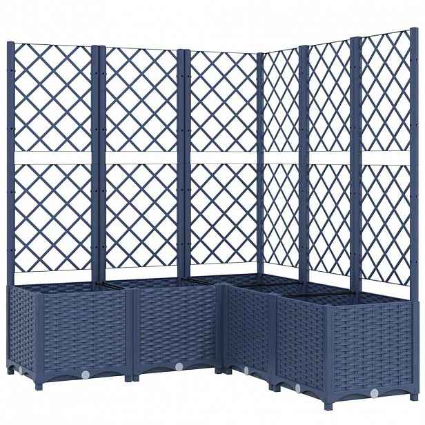 vidaXL Zahrada Modro šedá 120 x 120 x 136 cm