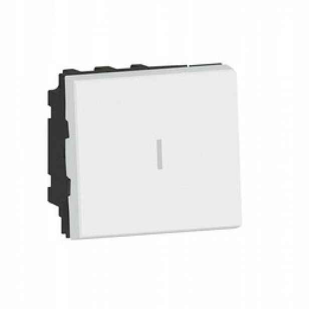 Dvoupólový schodišťový spínač 20AX 2M bílý Legrand 077063L