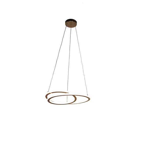 EDEN lampa wisząca złoty 32W LED 3000, 4000, 6000K osłonka biała