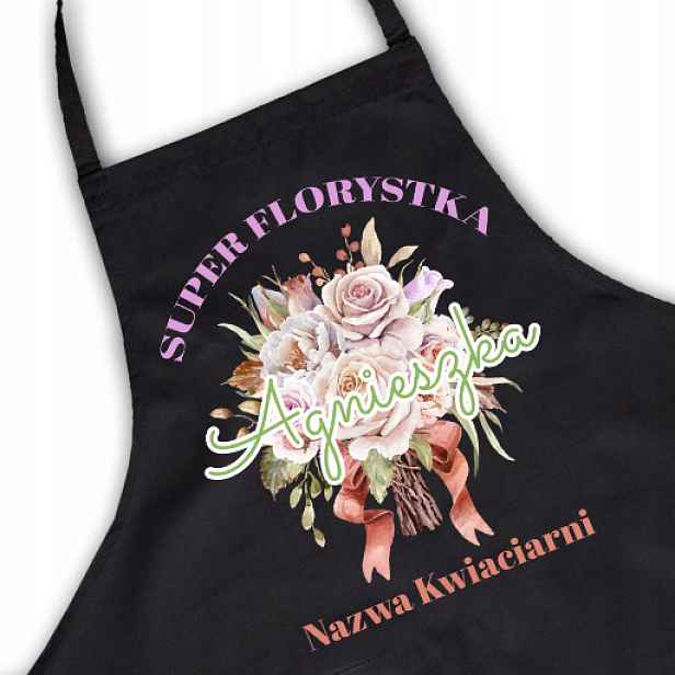 Fartuch pro Floristku Vlastní Jméno Kreator