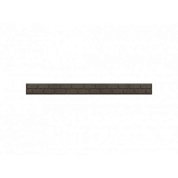 Multy home Zahradní palisáda STONES 120 x 9 cm, hnědá (se spojkou a hřeby) MHEU5000079, 1 ks 4016.99