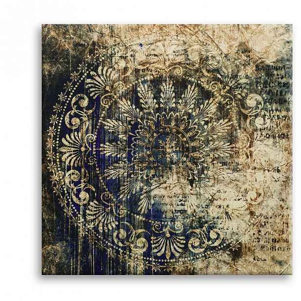 Obraz Styler Canvas Silver Uno Zambino, 65 x 65 cm