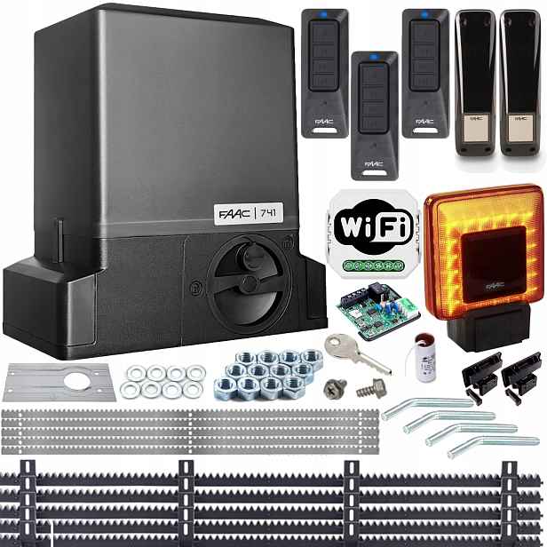 Sada Delta3 Faac 741 Ovladače xLED Wifi Lišty