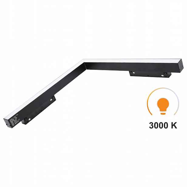 Úhlový Led reflektor Ultron 16W 3000K Teplý Smart Track 48VDC