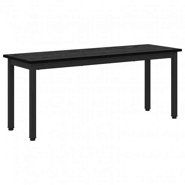 vidaXL lavice Černý dub 110 x 35 x 45 cm Kompozitní dřevo