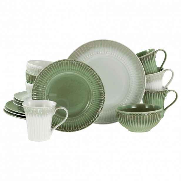 Creatable KOMBINOVANÁ SOUPRAVA Celadon Mix 16dílné