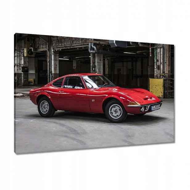 Obrazy 90x60 Červená klasika Opel Gt
