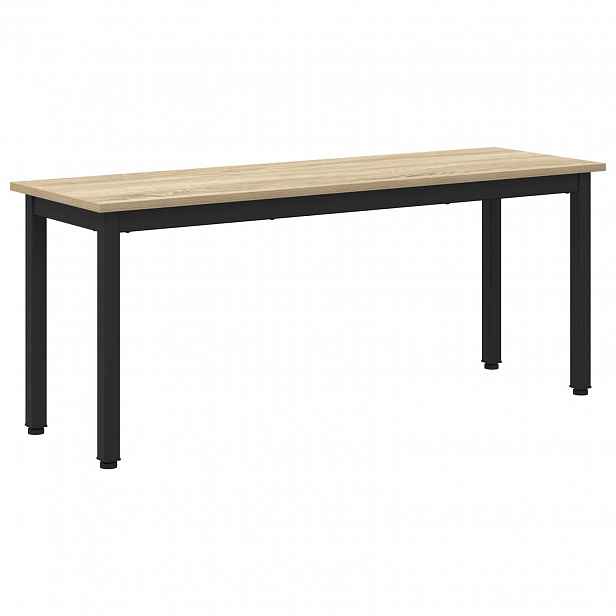 vidaXL lavice Dub sonoma 110 x 35 x 45 cm Kompozitní dřevo