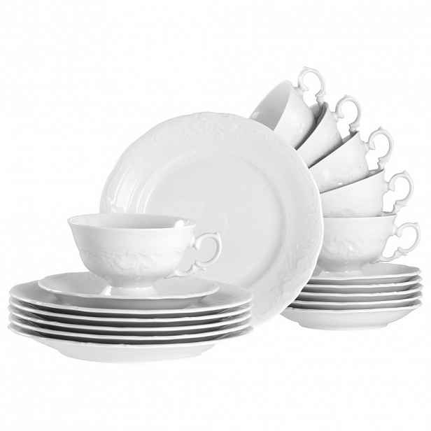 Creatable KÁVOVÁ SOUPRAVA Frederike weiss 18dílné
