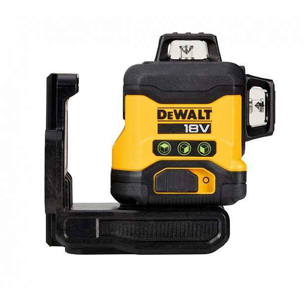 DeWALT - 18V AKU zelený křížový laser, bez baterie a nabíječky DCLE34031N