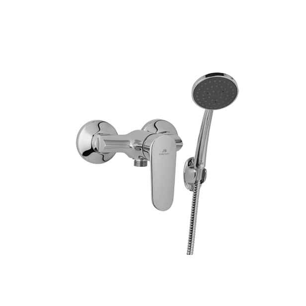 JB Sanitary Finery F10 55 01 - Nástěnná sprchová baterie 100mm s příslušenstvím