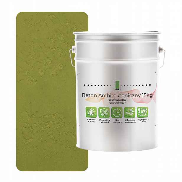 Vnitřní architektonický beton 15 kg Hráškový H2437 Loftový efekt