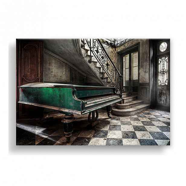 Obraz Styler Canvas Silver Uno Piano, 85 x 113 cm
