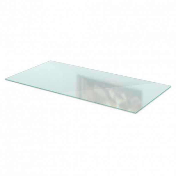 TULUP SKLENĚNÁ PODLOŽKA pod kamna 140x70 cm – mléčné sklo