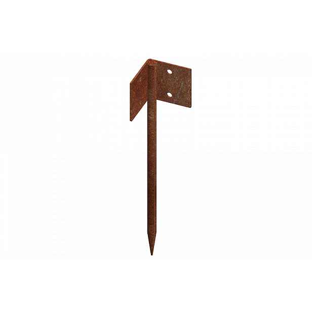 Corgarden URBIS SPOJKA ROHOVÁ pro zahradní obrubníky 1033 25 x 10 cm Corten