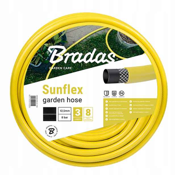 Hadice 3/4" 30 m Ultra Silná Vyztužená 3 Vrstvy