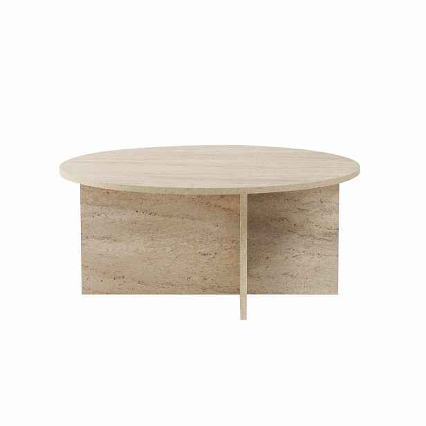 Konferenční stolek Soleil Travertine