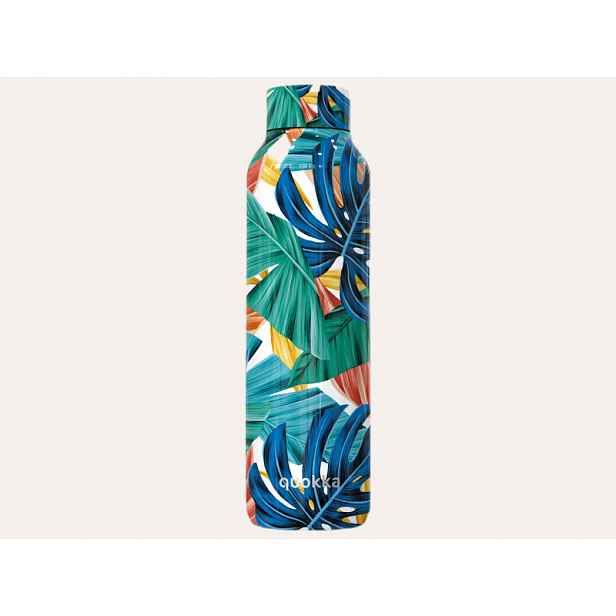 Quokka Nerezová termoláhev Solid Jungle 630 ml