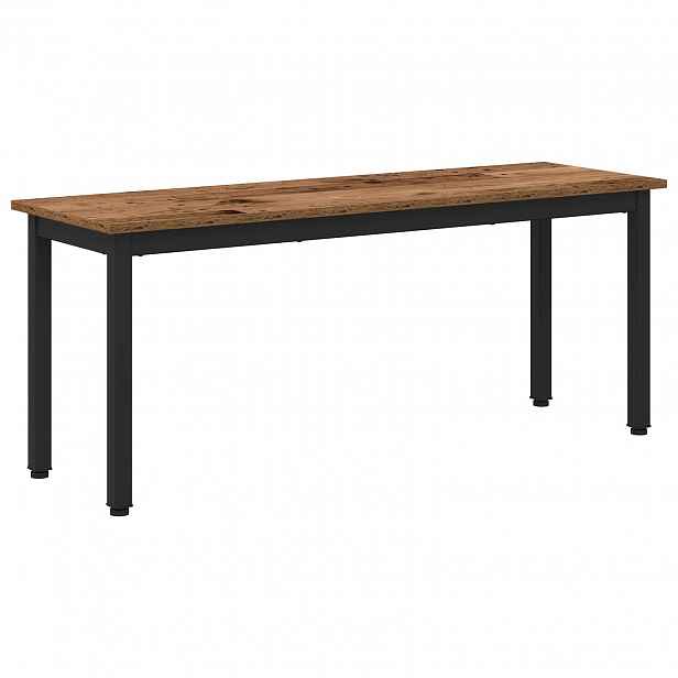 vidaXL lavice Staré dřevo 110 x 35 x 45 cm Kompozitní dřevo