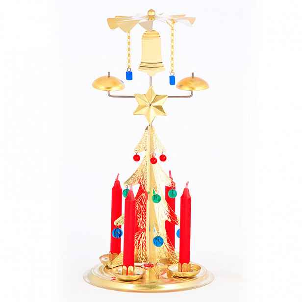 Zvonící stromek (andělské zvonění) zlatý