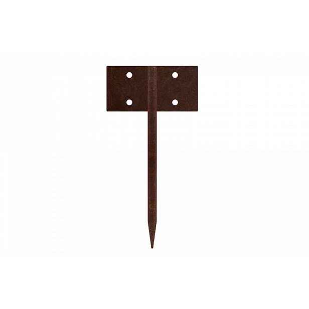 Corgarden URBIS SPOJKA ROVNÁ pro zahradní obrubníky 1032 25 x 10 cm Corten