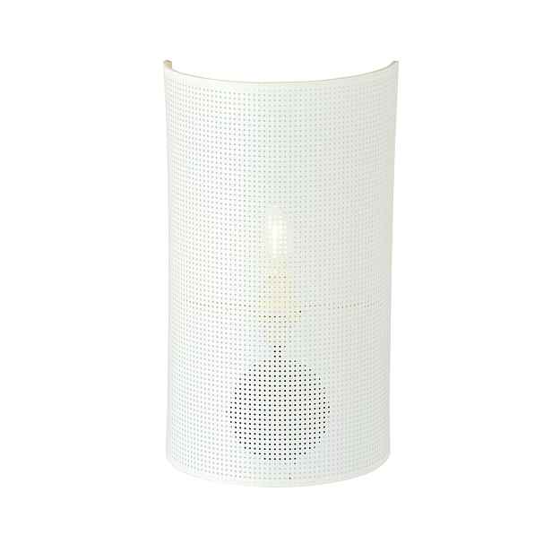 Nástěnné svítidlo Aston K1 bílo-zlaté, 1xE14, 10 W Led, do obývacího pokoje a ložnice