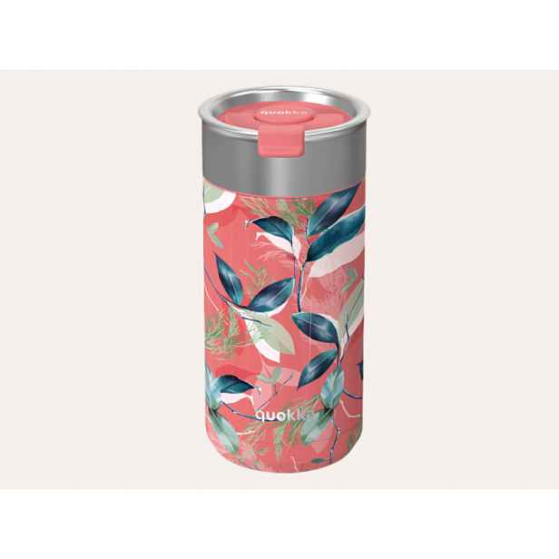 Quokka Nerezový termohrnek se sítkem Boost Exotic Pink 400 ml