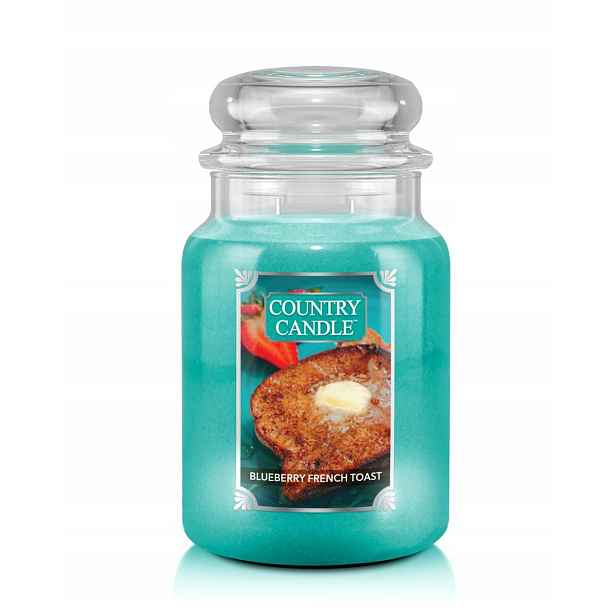 Velká svíčka Blueberry French Toast Country Candle