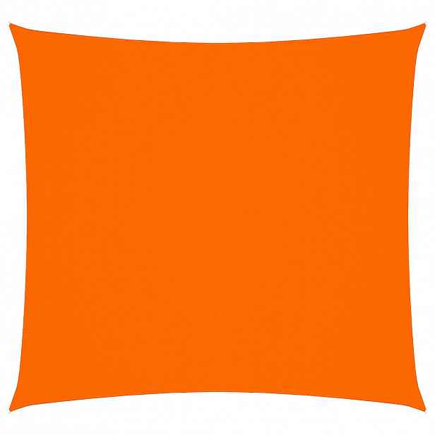 vidaXL Stínící plachta oxfordská látka čtvercová 5 x 5 m oranžová