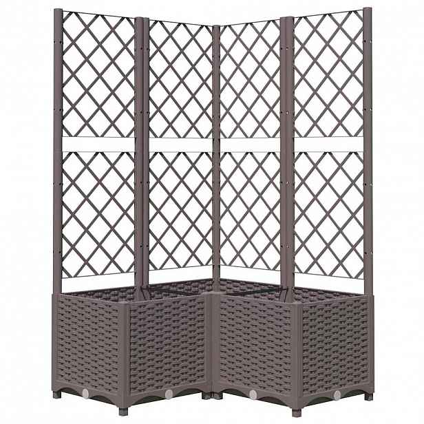 vidaXL Zahrada Hnědá 80 x 80 x 136 cm