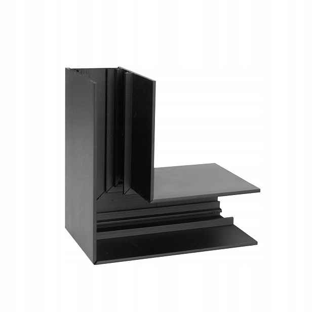 Úhelník 90° černý pro kolejnice MT0001 MT0002 Maxlight, montáž na strop/stěnu