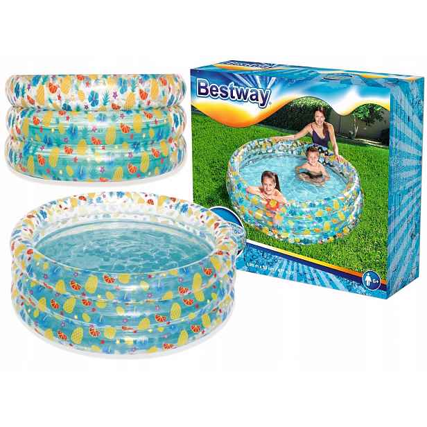 Velký 170 cm Nafukovací Bazén Bazének Bestway 51048