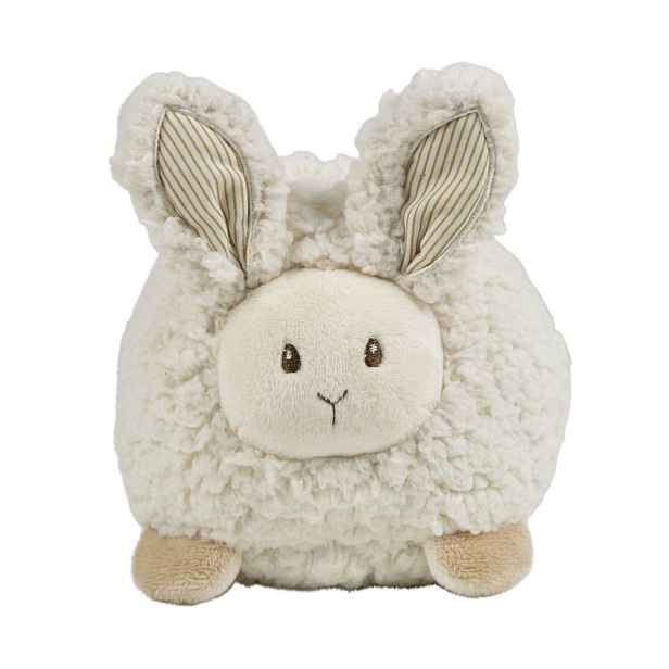 Plyšový bílý zajíc Cuddly Sweet Bunny – 17 cm Mars & More
