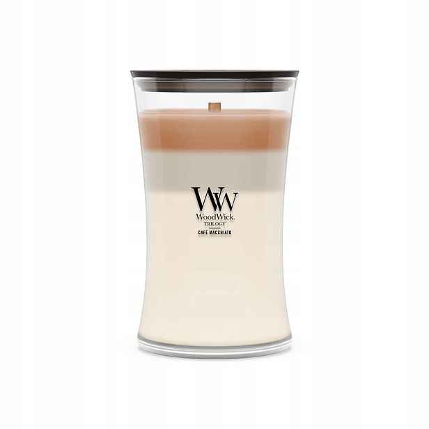 Velká svíčka Café Macchiato Woodwick