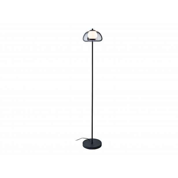Livarno Home Stojací LED lampa Khepri (šedé sklo)