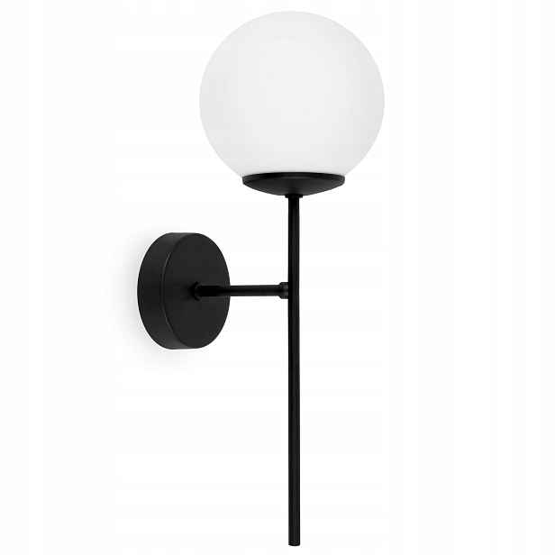 Nástěnná Lampa Černá Stropní Svítidlo Lampa Do Kuchyně Obývacího Pokoje Koupelnová Bílá Koule