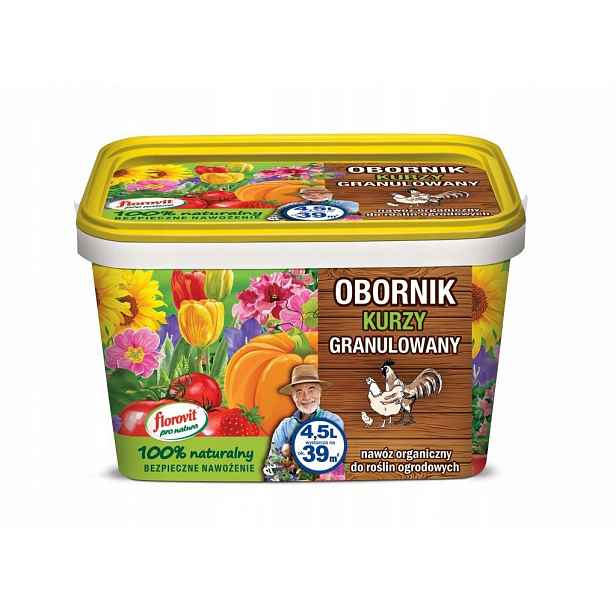 Florovit – granulovaný prachový hnůj pro přírodu