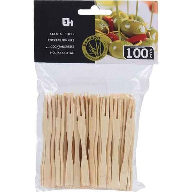 jehla 10cm, 100ks, bambus