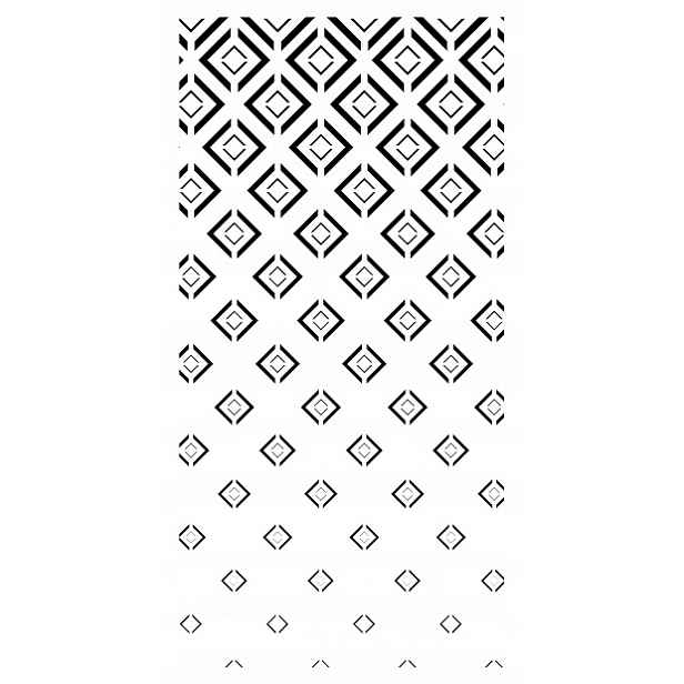 Omítací Šablona LuxBud Panel 31 pro ozdobné omítky 92 cm Dekor 3D Zeď