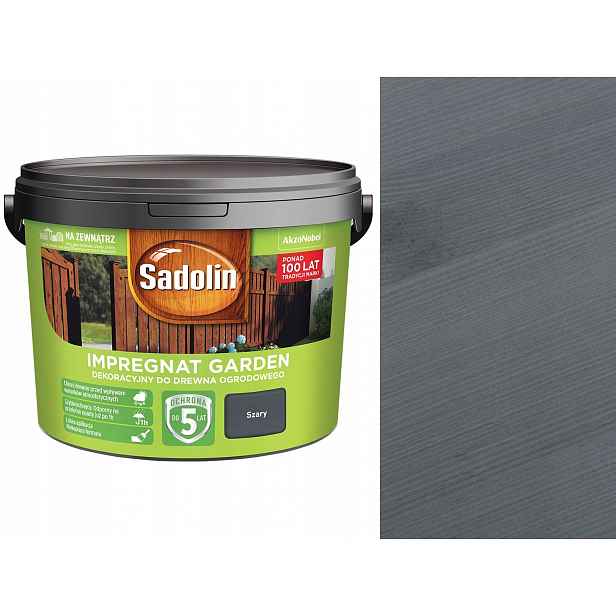 Sadolin Impregnát Šedý 9L Outlet Doba Použitelnosti