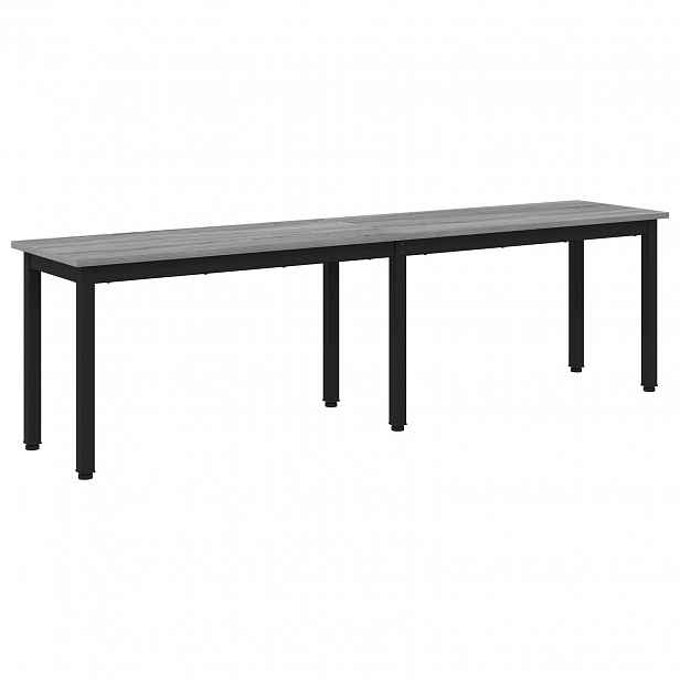 vidaXL lavice Šedý Sonoma 160 x 35 x 45 cm Kompozitní dřevo