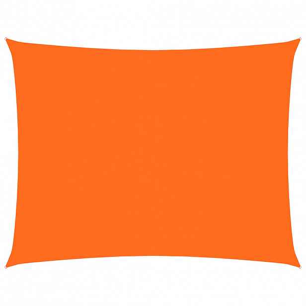 vidaXL Stínící plachta oxfordská látka obdélníková 2,5x3,5 m oranžová