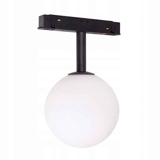 Kolejnicové svítidlo Kula Dali Magnetic Černá Led 5,4 W MaxLight