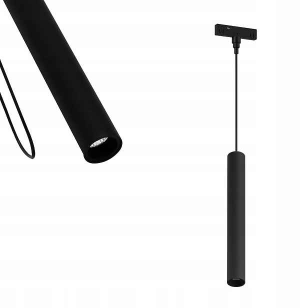 Magnetická lampa na lištu Magnetic track pendant tube 5mm 5W 4000K Milagro