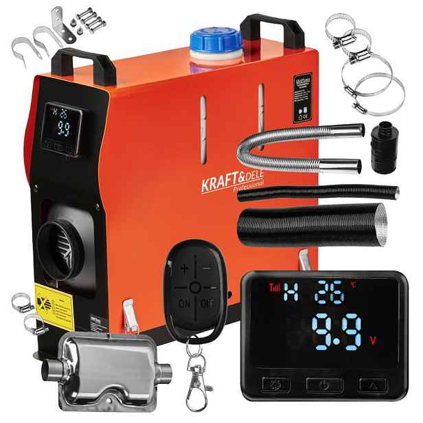 Naftové topidlo 9 kW 12 V KD11782