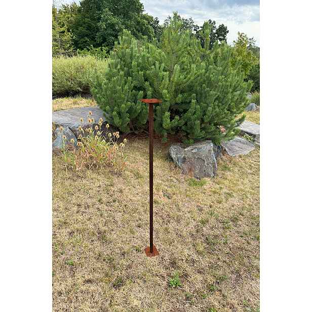 Ptačí krmítko Corgarden STOJAN 1042 120 cm Corten