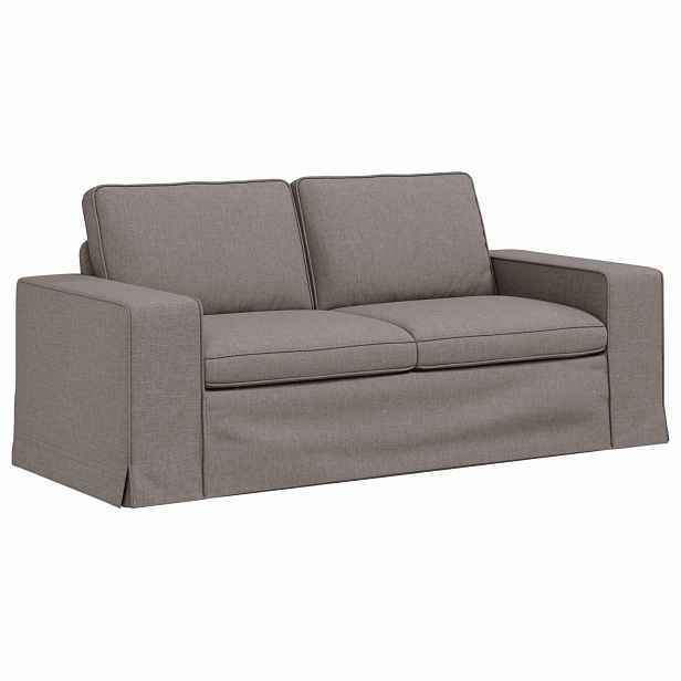 vidaXL Pohovka Taupe 182 x 80 x 82 cm textil