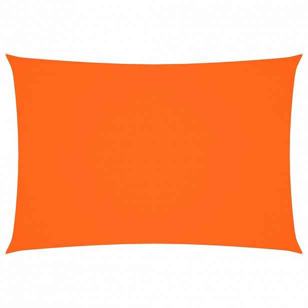 vidaXL Stínící plachta oxfordská látka obdélníková 2,5 x 4,5m oranžová