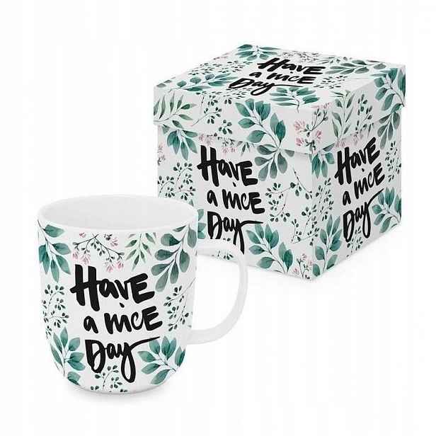 Porcelánový Hrnek Příjemného Dne 350 ML